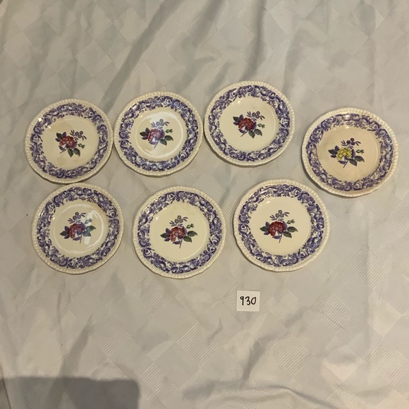 Vintage Mulberry Beverly Purple China teacup set - Picture 3 of 7